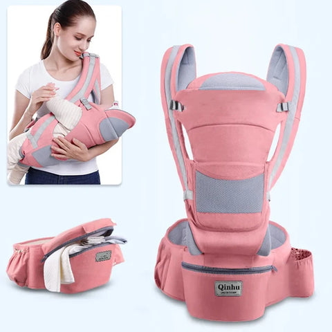 Ergonomic Newborn Baby Carrier Backpack Hipseat Kangaroo Wrap