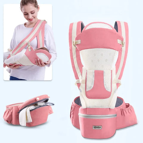 Ergonomic Newborn Baby Carrier Backpack Hipseat Kangaroo Wrap