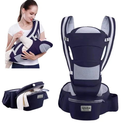 Ergonomic Newborn Baby Carrier Backpack Hipseat Kangaroo Wrap