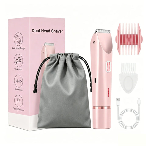 Women's Dual-Head Electric Razor & Body Epilator
