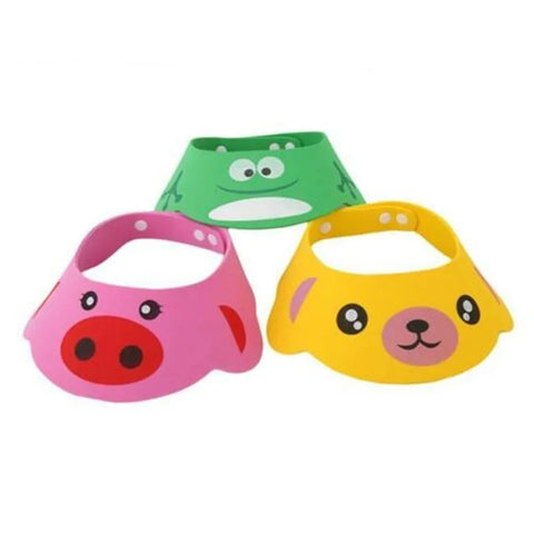 Adjustable Baby Shower Hat Kids Shampoo Visor Cap