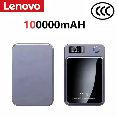 Lenovo 500000mAh Wireless Magnetic Power Bank 22.5w Super Fast Charging