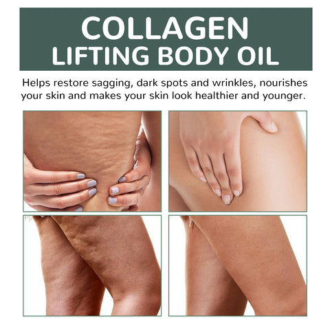 OceAura Collagen Body Oil – Firm Belly, Arms & Skin
