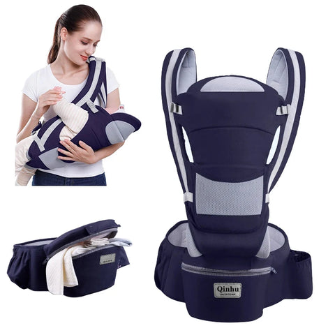 Ergonomic Newborn Baby Carrier Backpack Hipseat Kangaroo Wrap